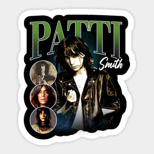 Patti Smith's Evolution Frames of Transformation Sticker